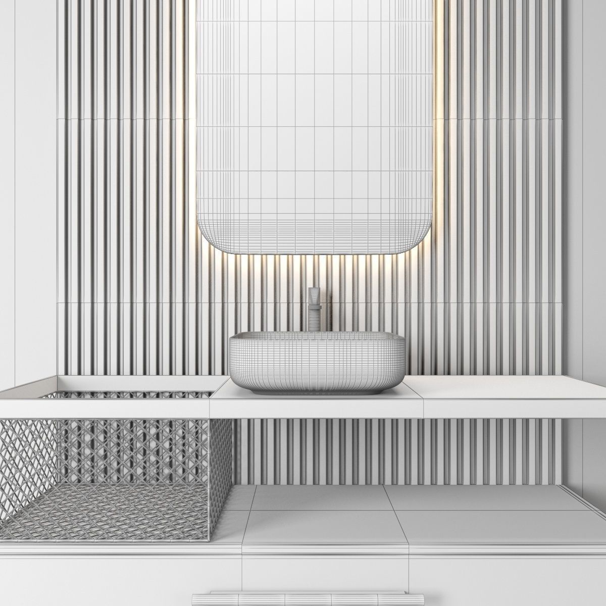 bathroom set 35 3D model_5