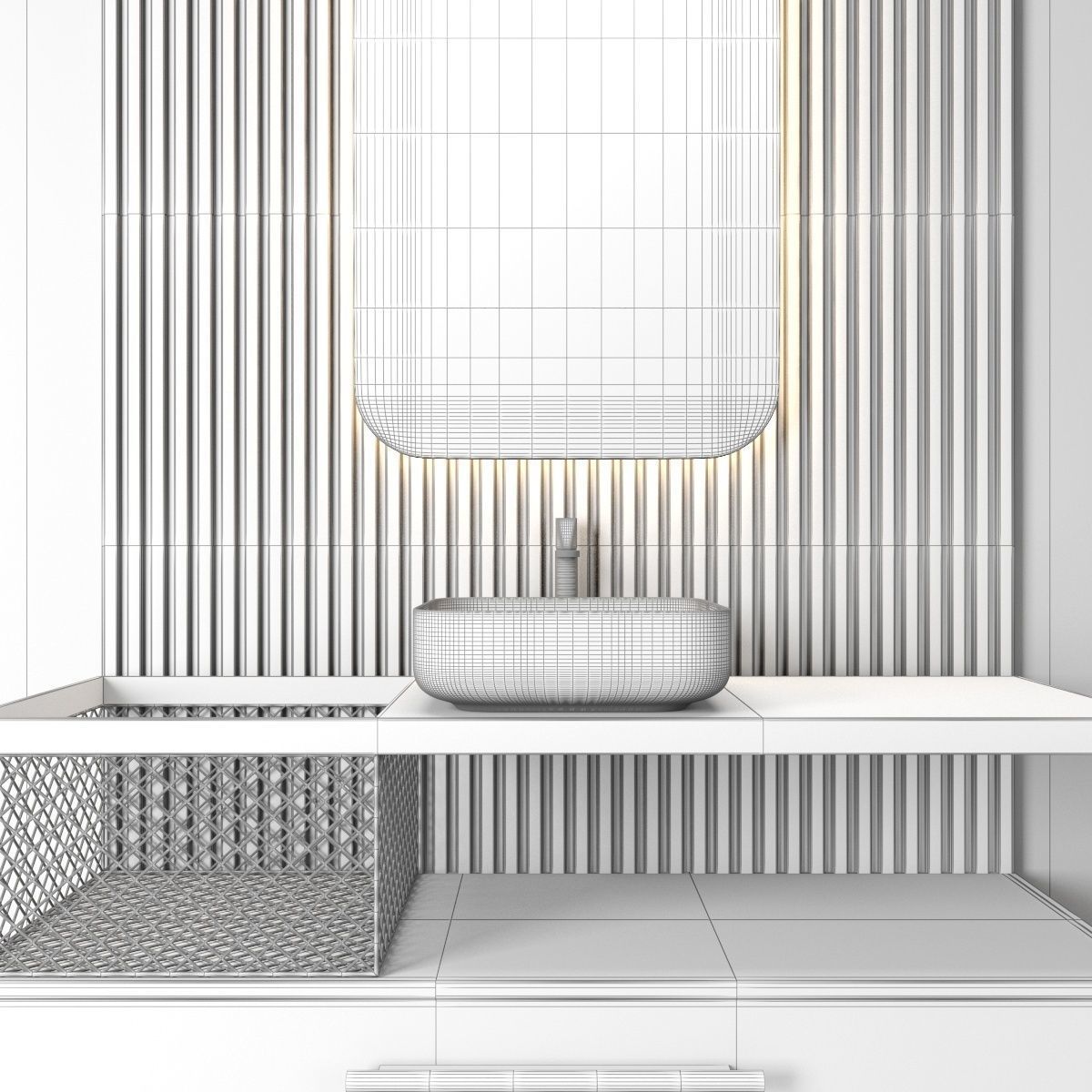 bathroom set 35 3D model_7