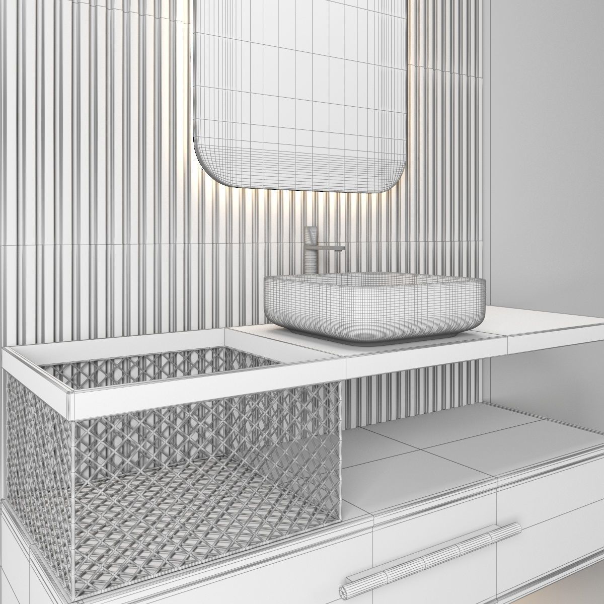 bathroom set 35 3D model_6