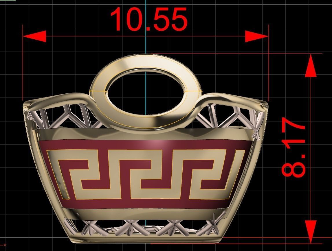 FUSION OBJECT BAG-V08- 3D print model_9