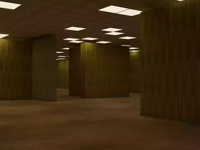 The backrooms office