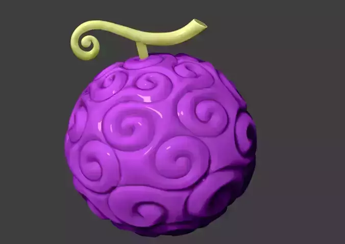 GOMU GOMU NO MI - HITO NO MI MODEL  NIKA  ONE PIECE DEVIL FRUIT 3D print model