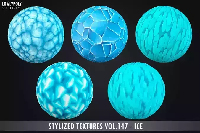 Ice Vol 147 - Stylized Textures