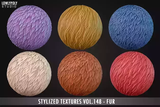 Fur Vol 148 - Stylized Textures Texture