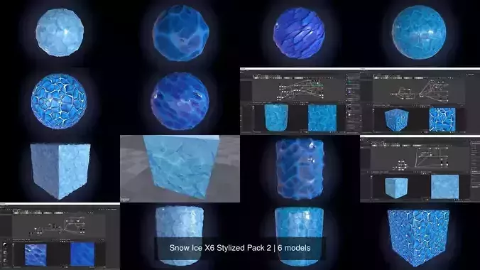 Snow Ice X6 Stylized Pack 2