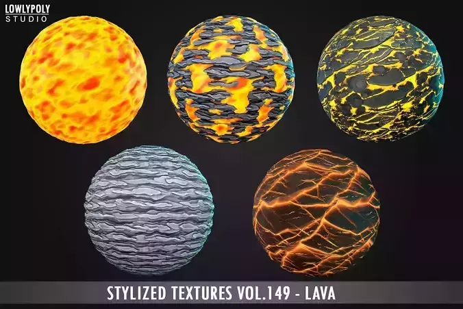 Lava Vol 149 - Stylized Textures