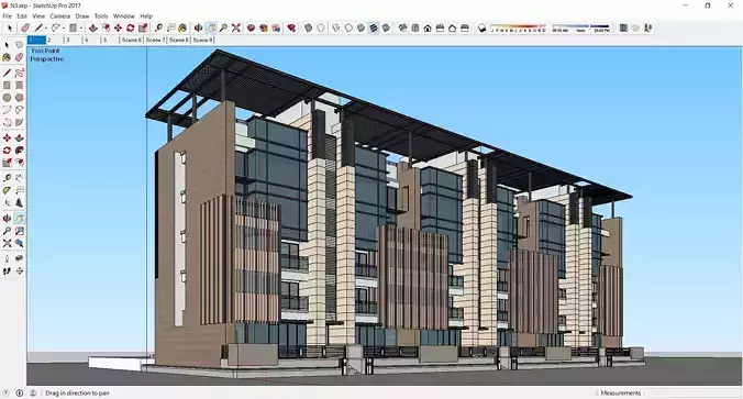 Sketchup Building N3 3D model
