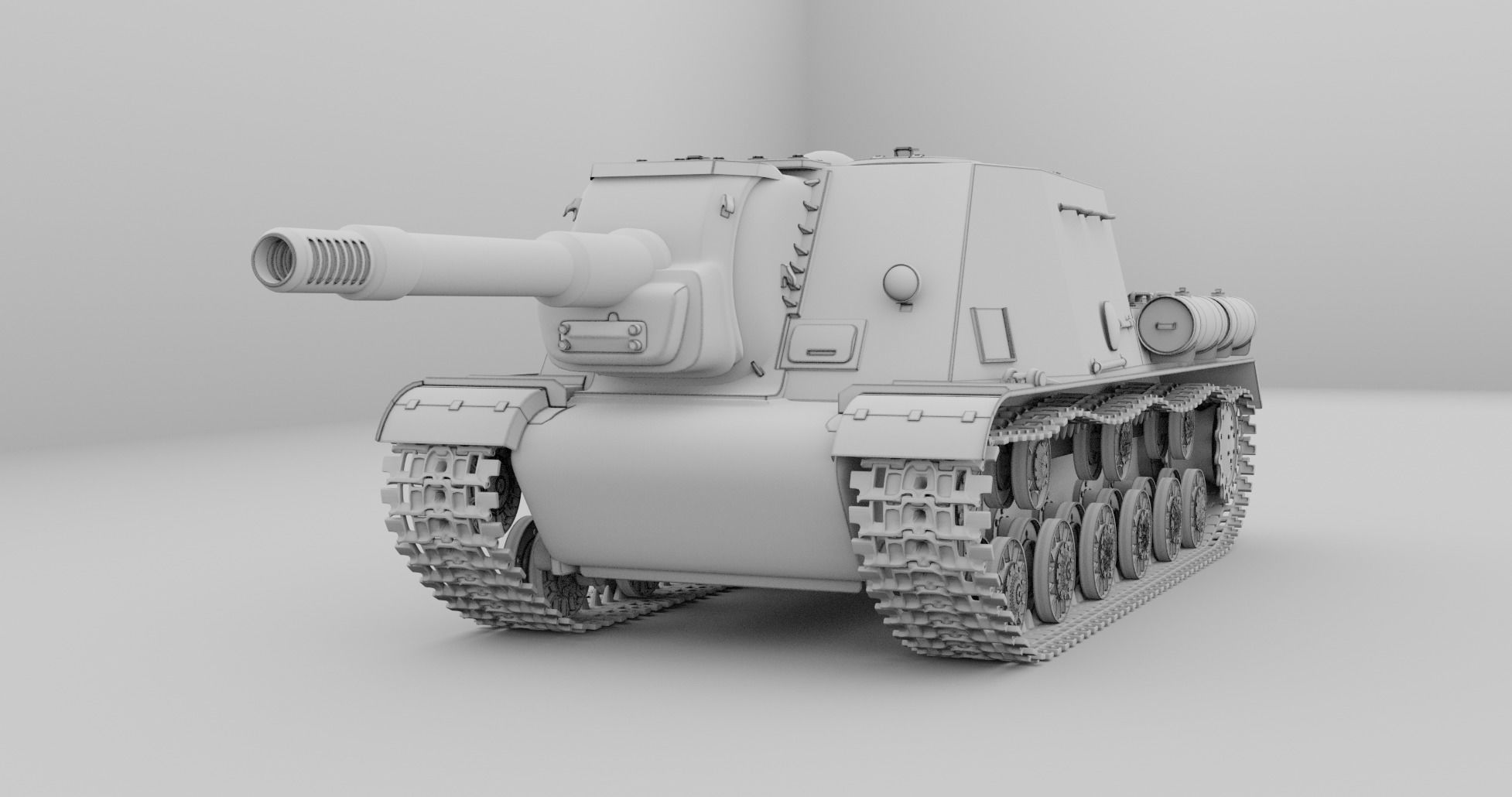 ISU 152 3D model_2