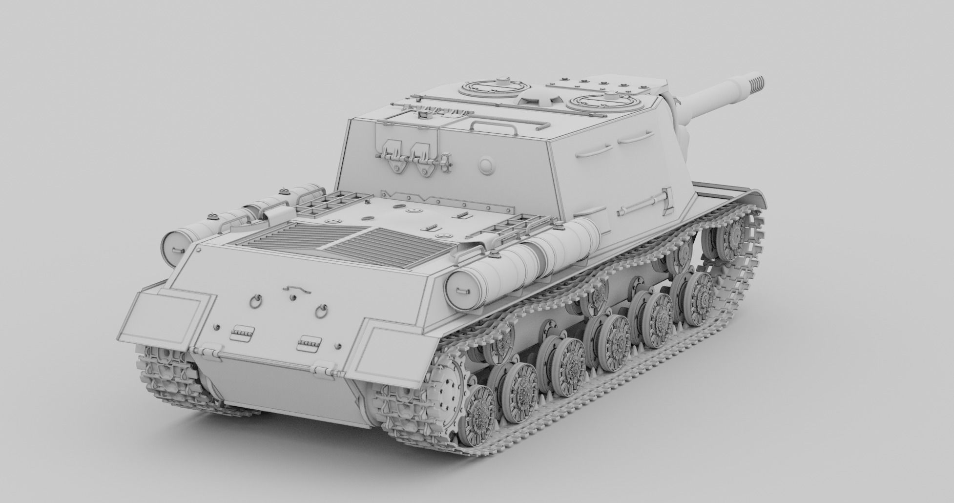 ISU 152 3D model_1