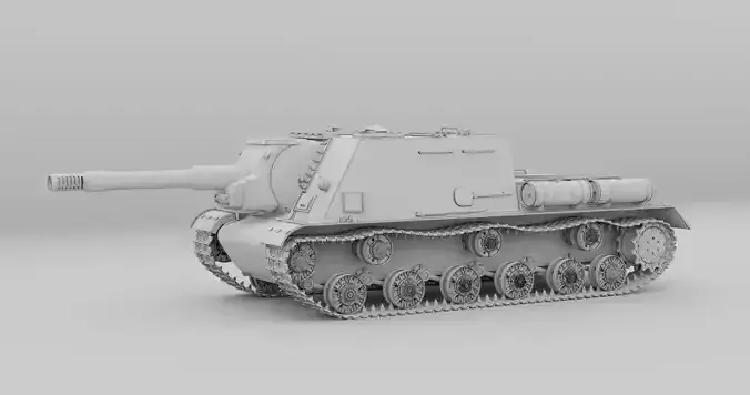 ISU 152 3D model