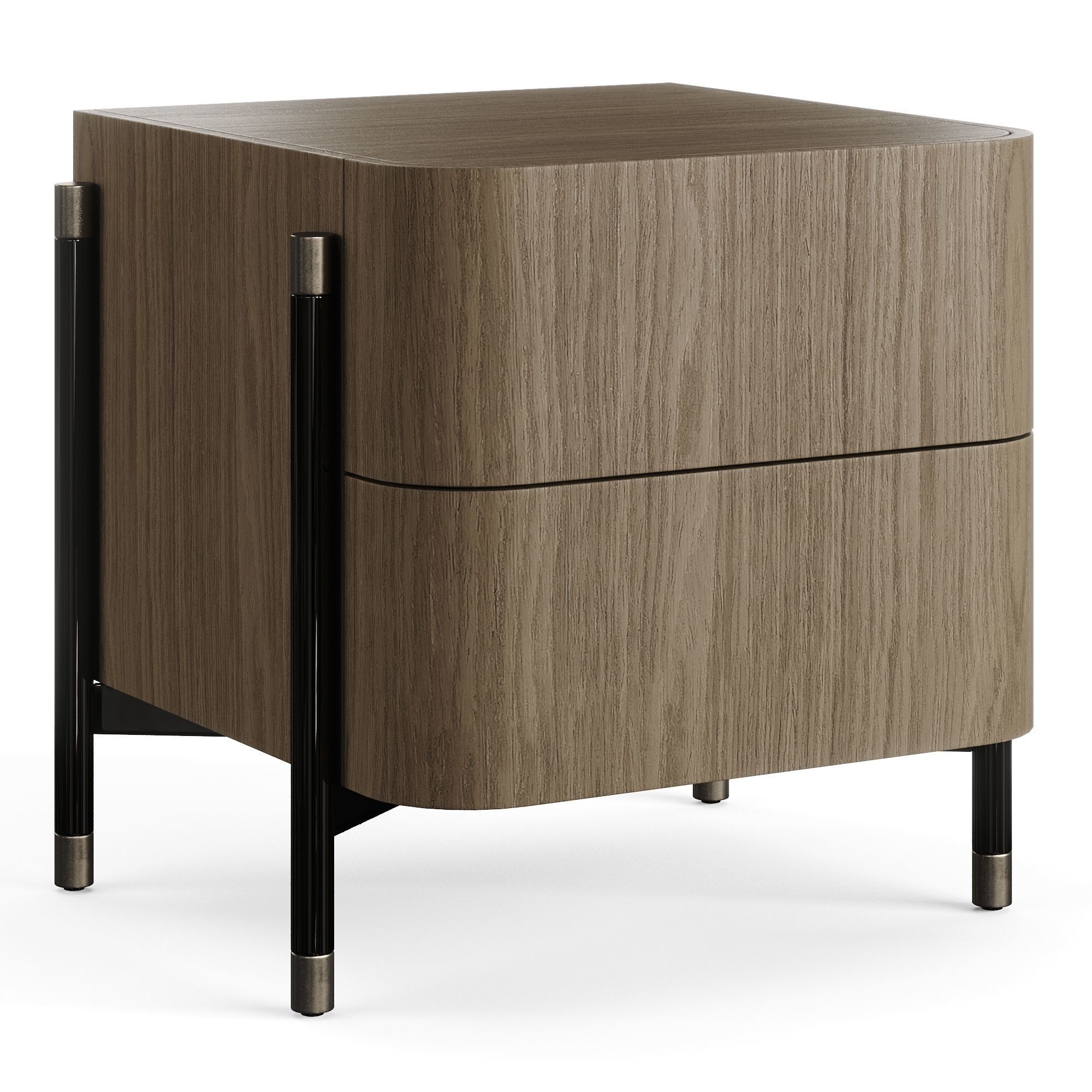 Laskasas Rosie Bedside Table 3D model_6