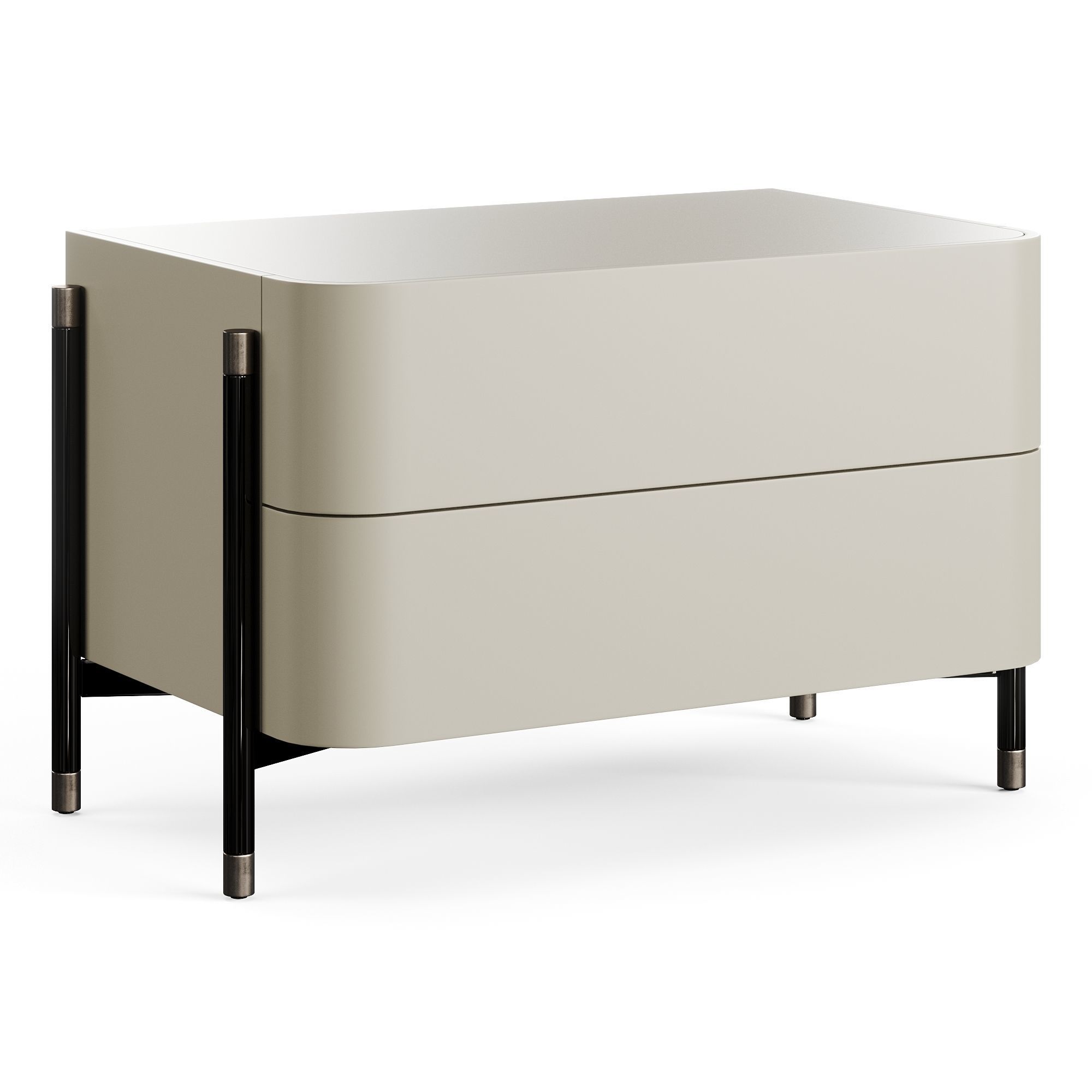 Laskasas Rosie Bedside Table 3D model_5