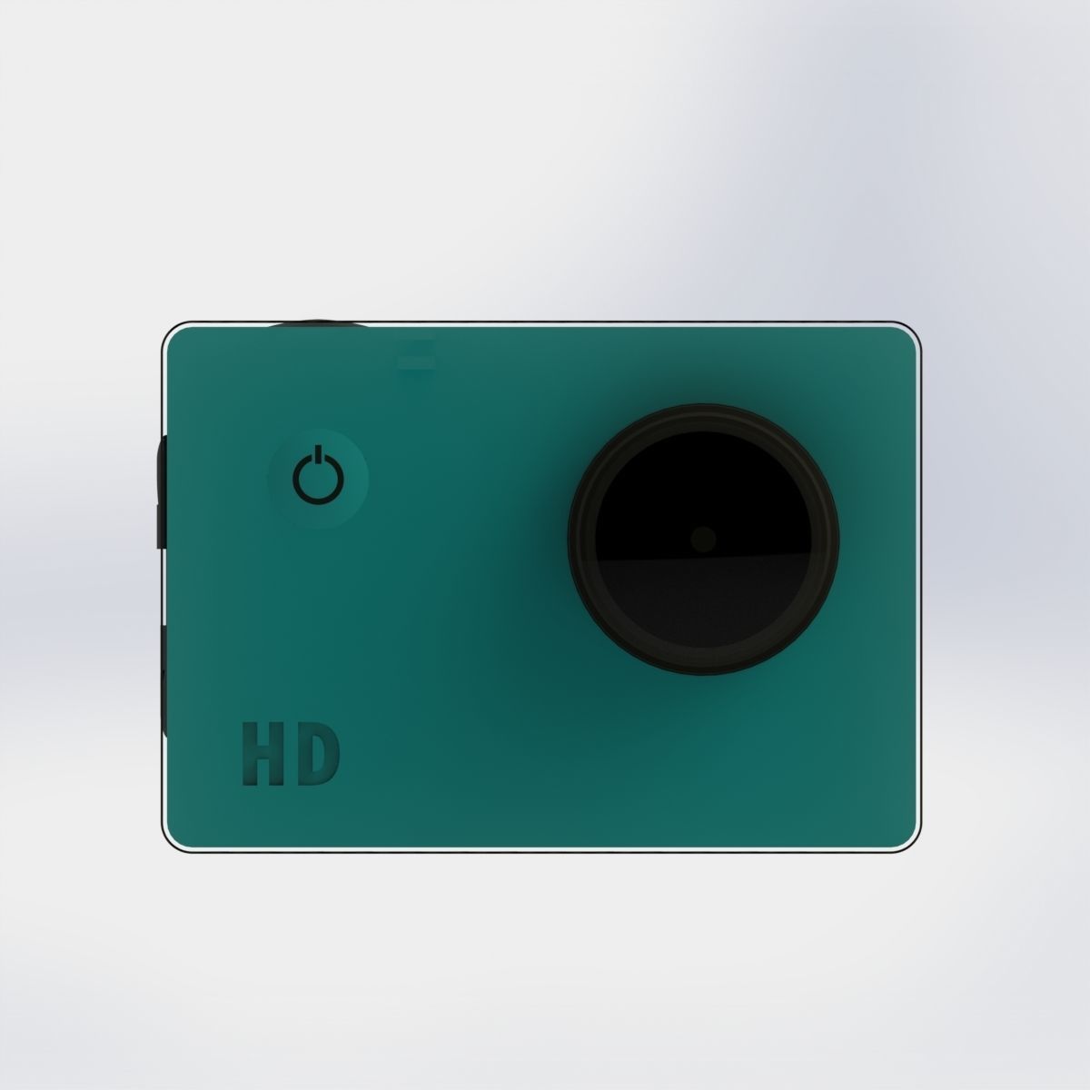 Sport HD camera 3D model_1