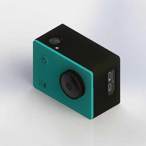 Sport HD camera 3D model