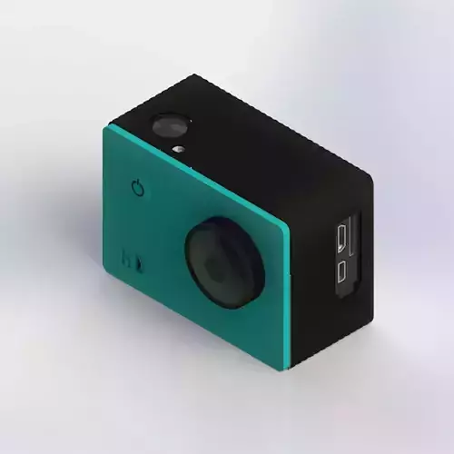 Sport HD camera 3D model