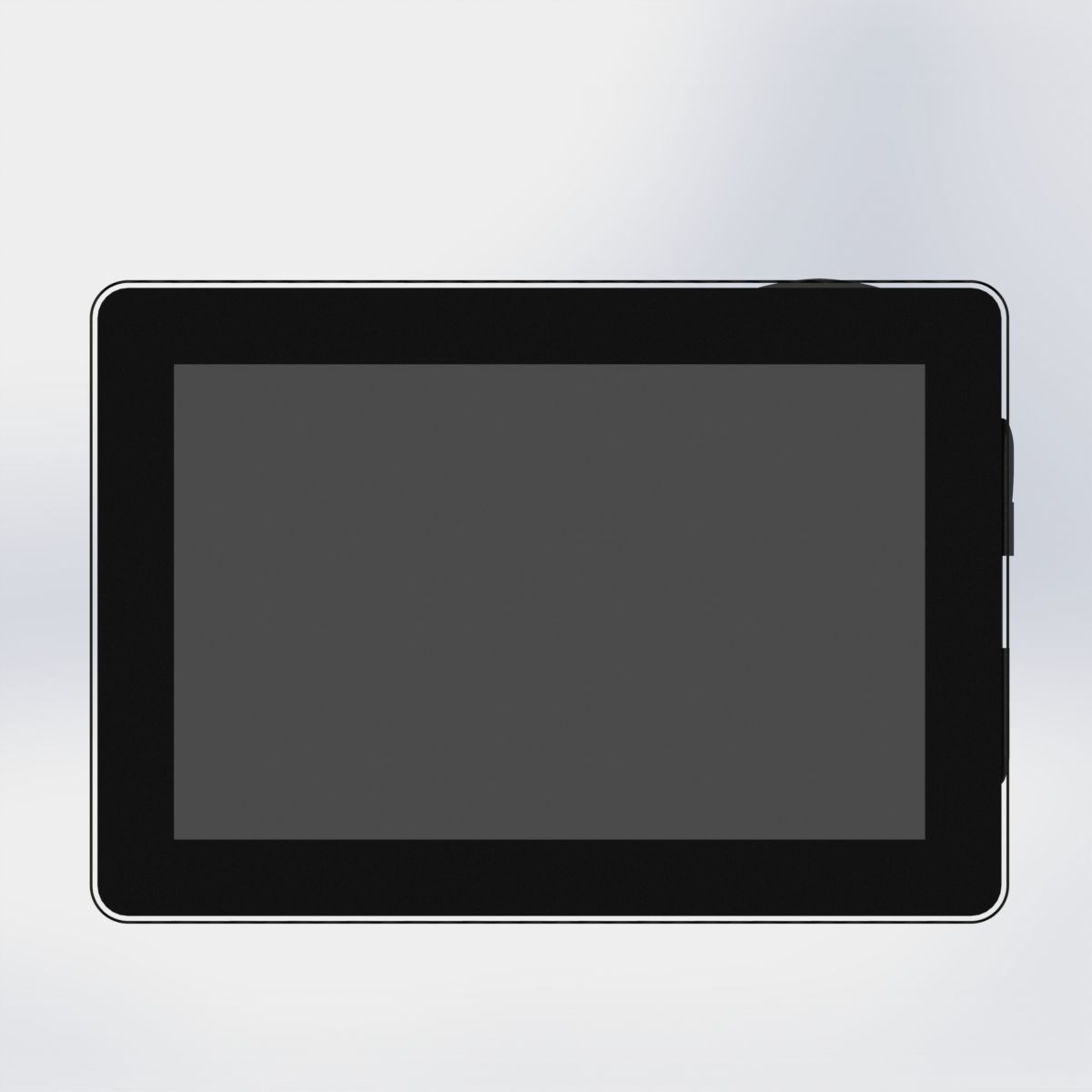 Sport HD camera 3D model_2