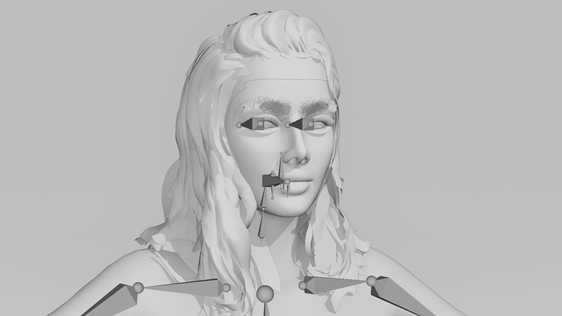 Realistic Female Character - Mariama 3D model_11