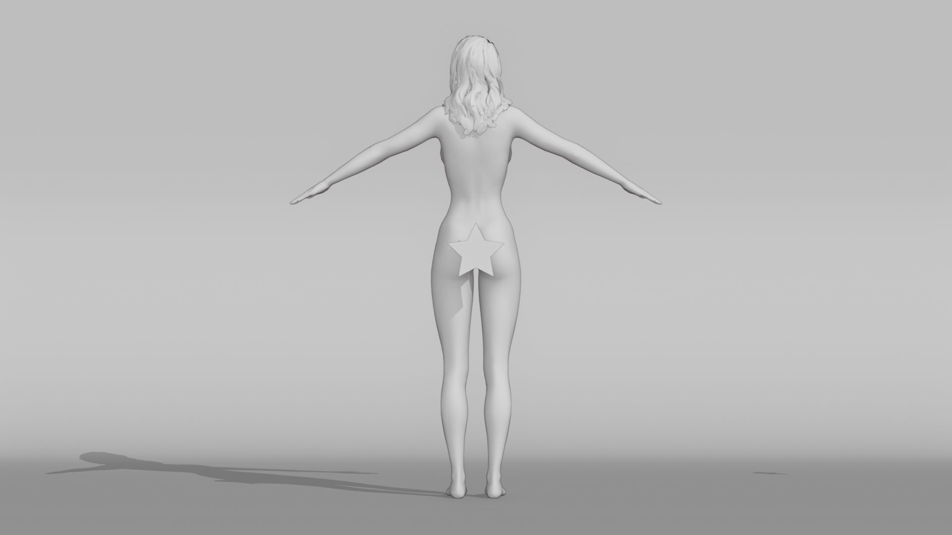 Realistic Female Character - Mariama 3D model_9