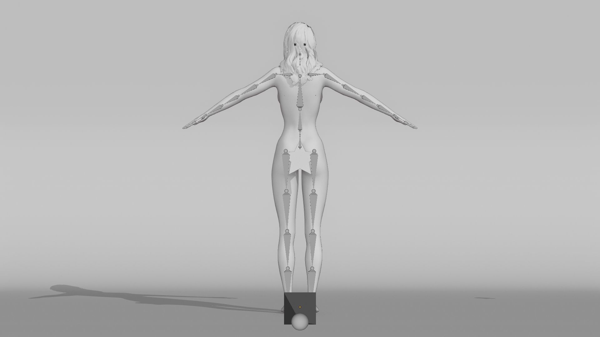 Realistic Female Character - Mariama 3D model_14