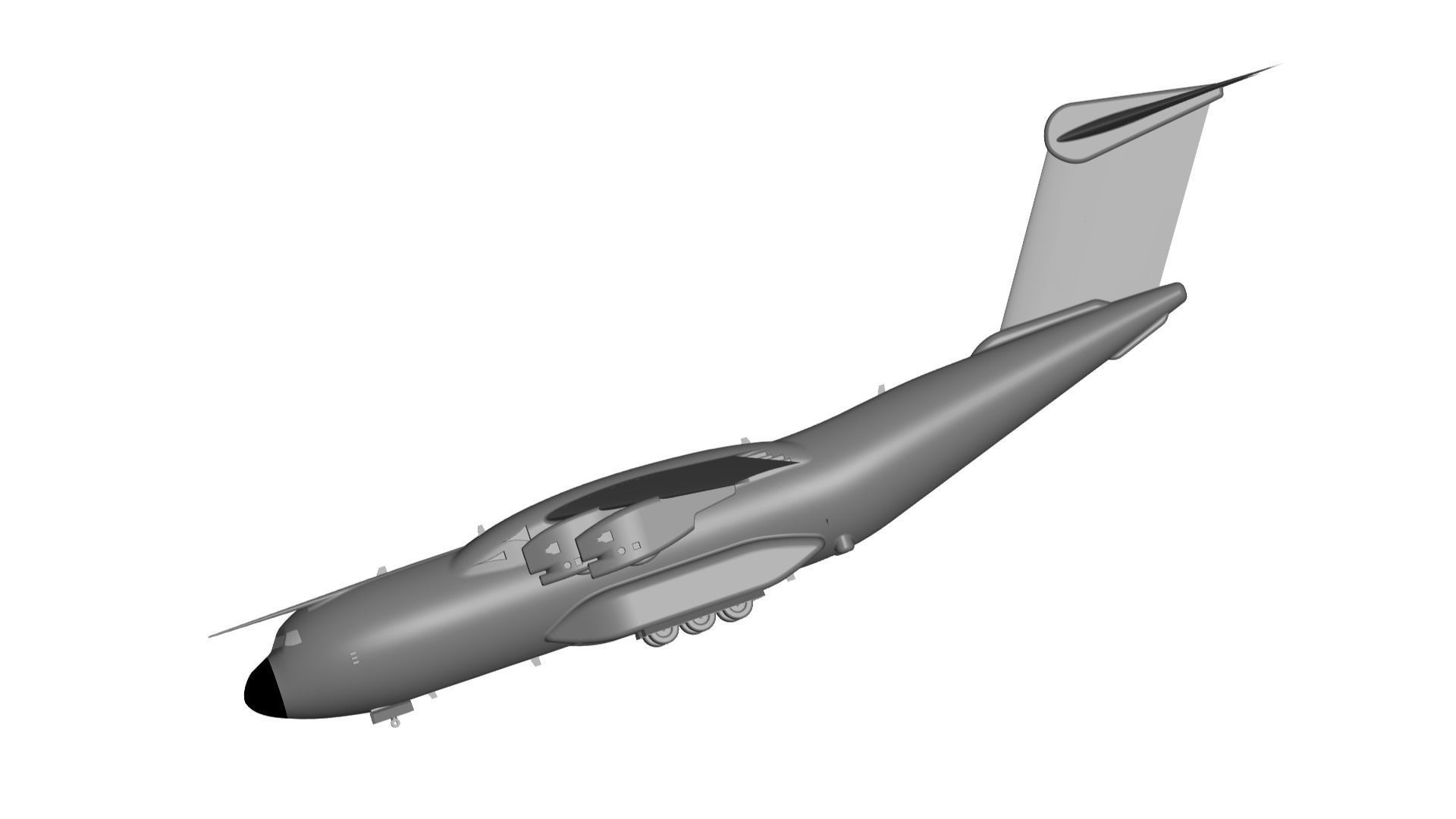 Airbus A400M Atlas 3D model_3