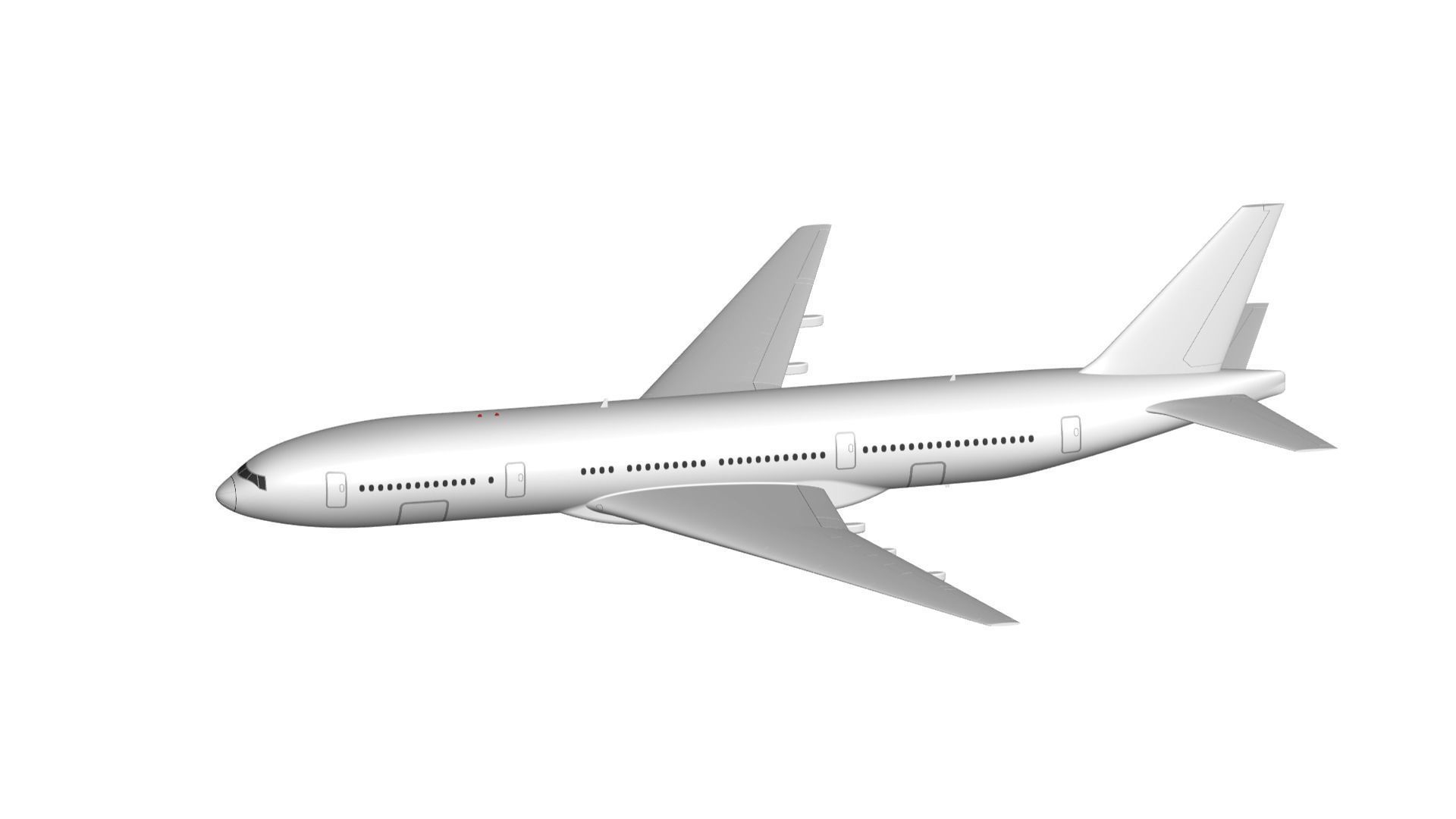 Boeing 777 3D model_1