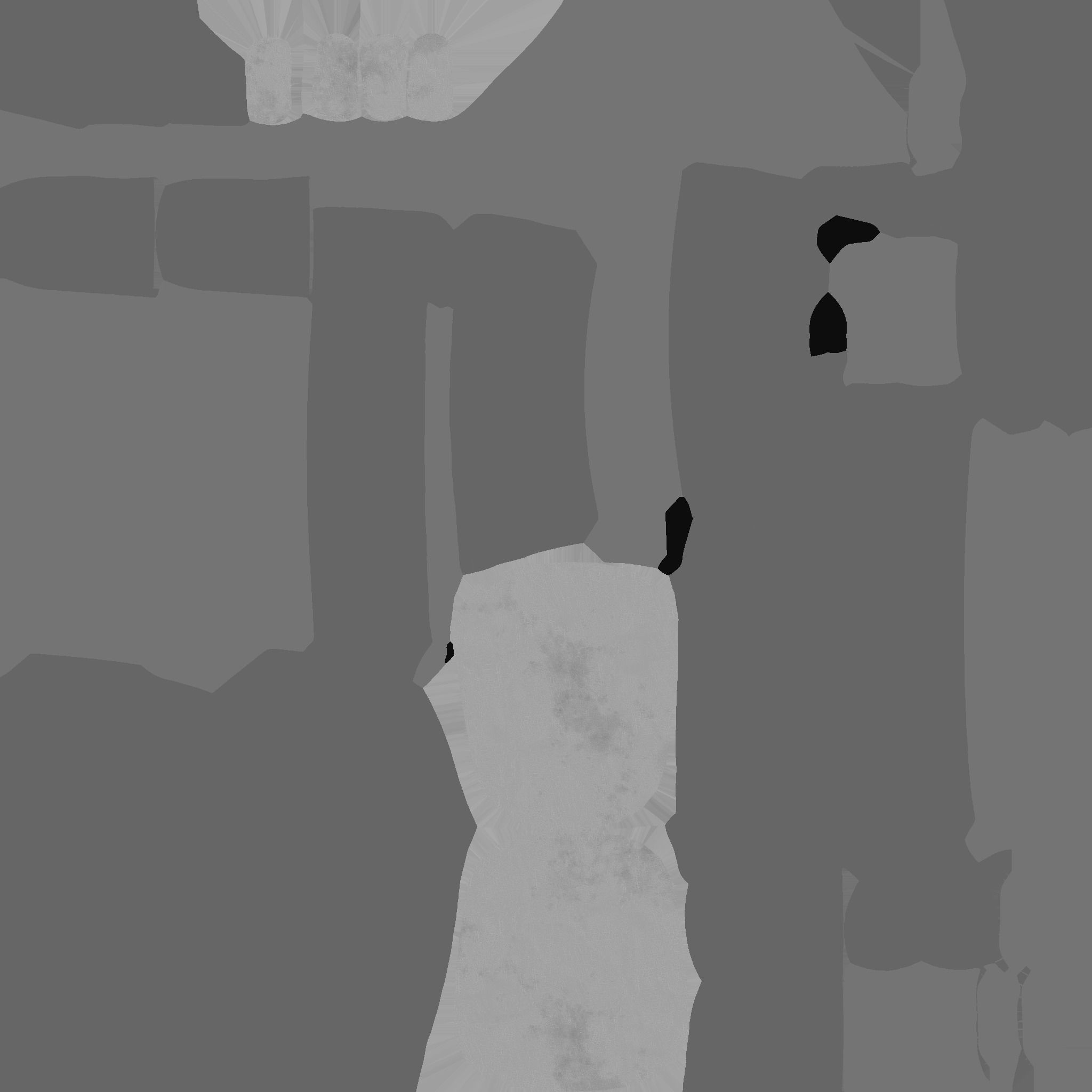 Jetpack C02 Blue - SciFi Character Design Low-poly 3D model_25