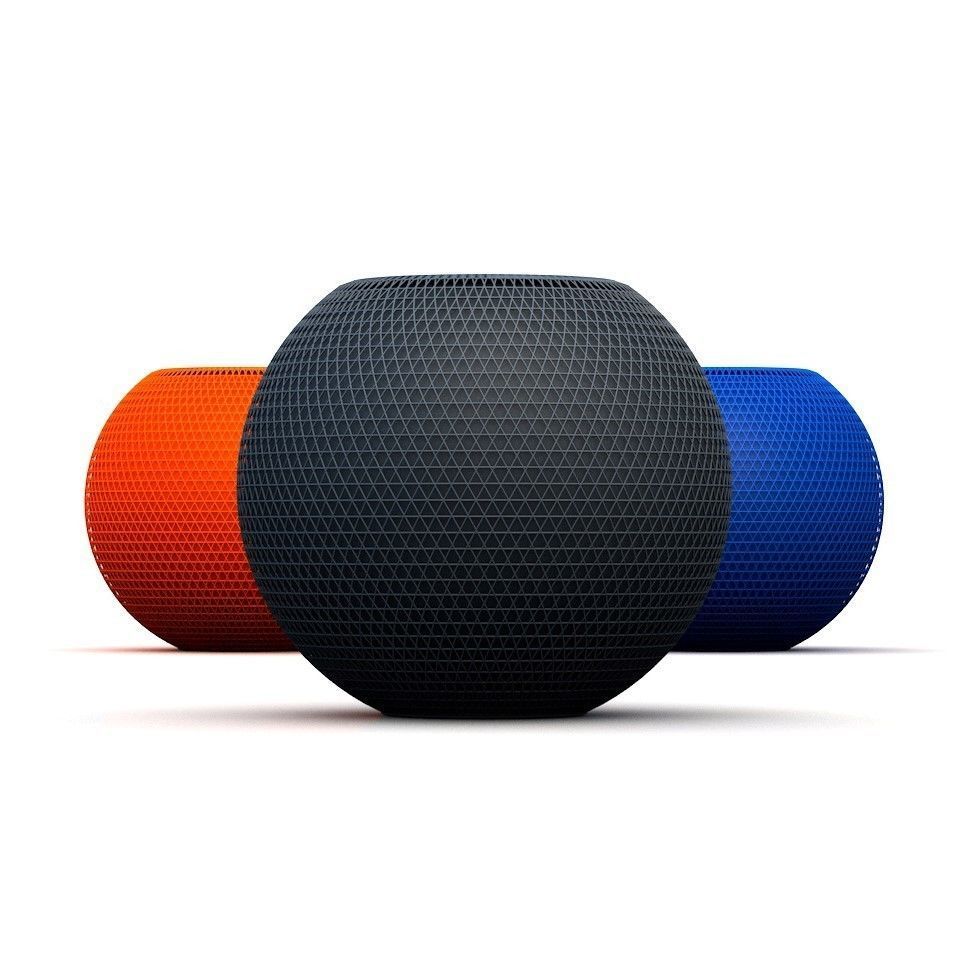 Homepod Mini 3D model_1