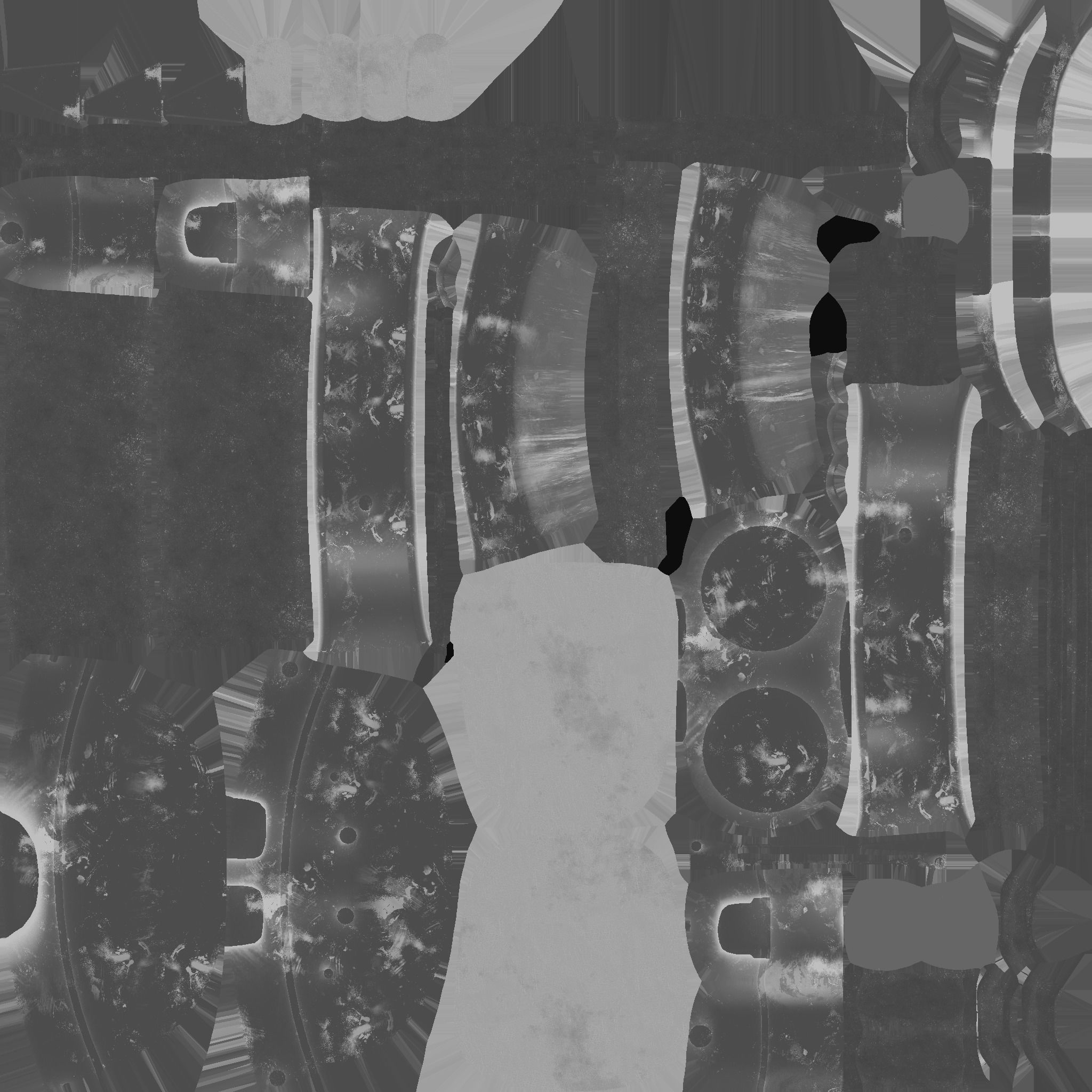 Jetpack C03 Yellow - SciFi Character Design Low-poly 3D model_25