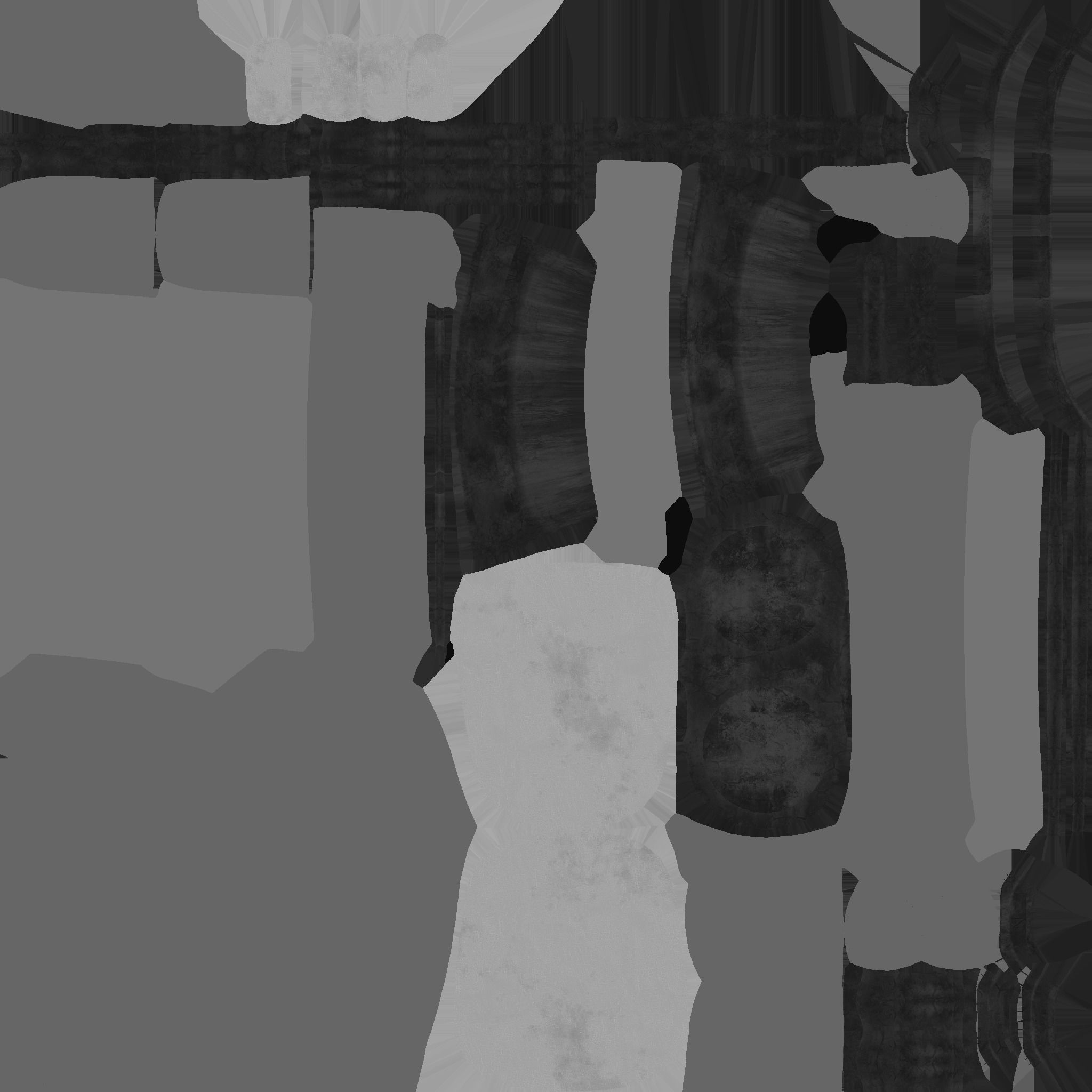 Jetpack C04 Black Bronze - SciFi Character Design Low-poly 3D model_25