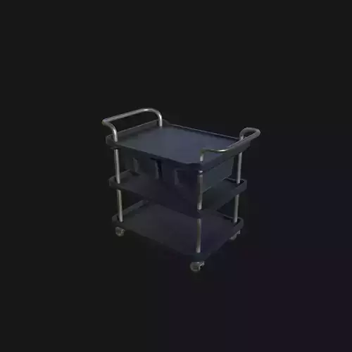 Medical Table assets Low-poly 3D model