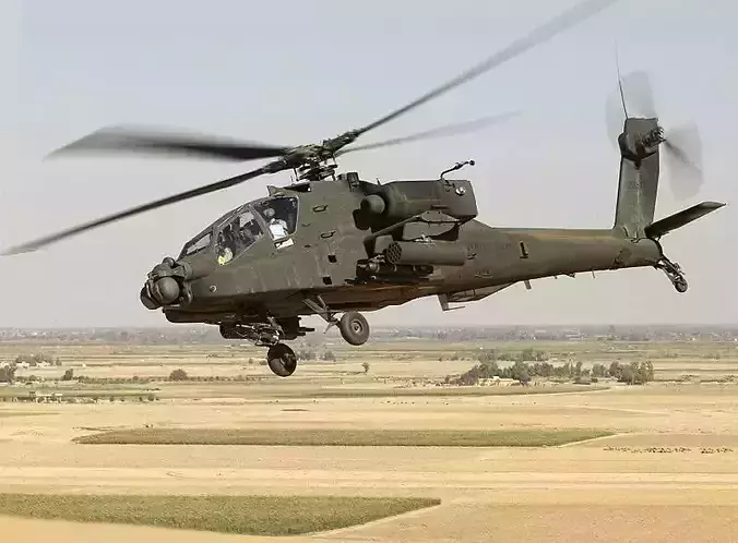 Boeing AH-64 Apache 3D model