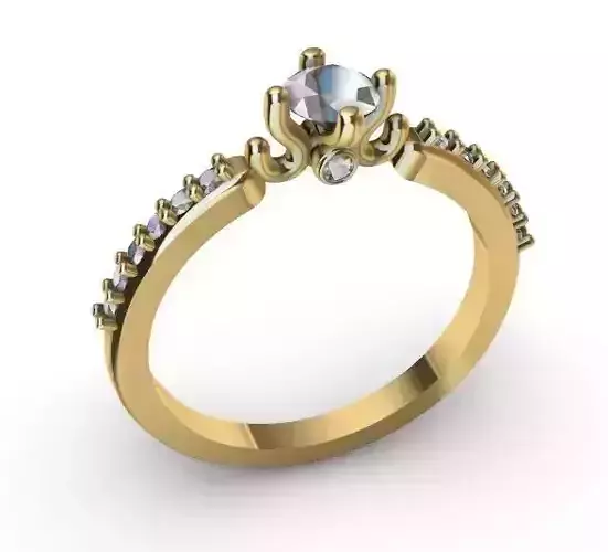 engagement ring model luxury anillo de compromiso modelo luxury