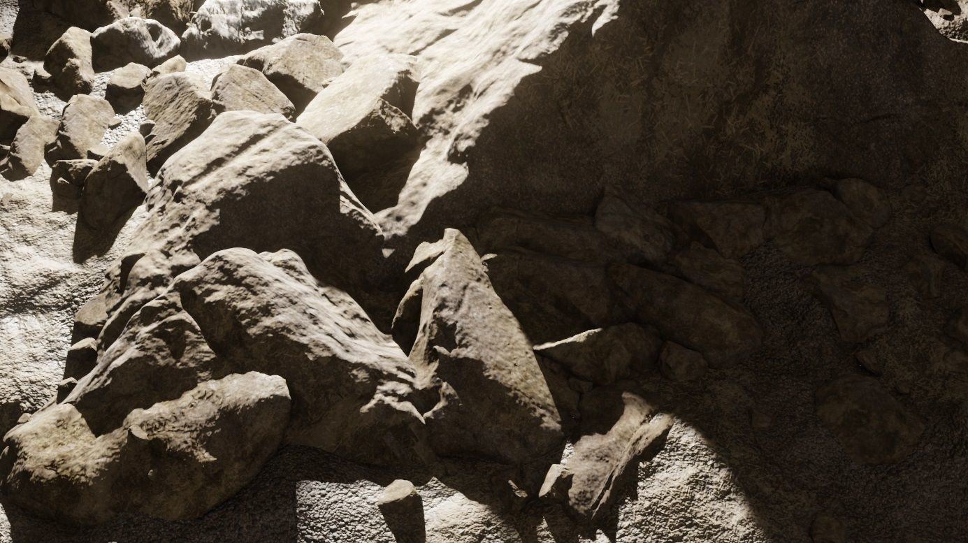 Rock Section 3D Model 3D model_2