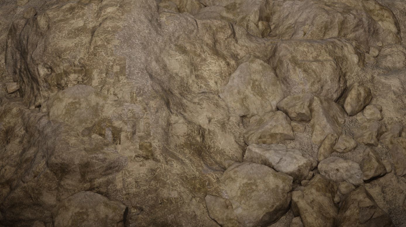 Rock Section 3D Model 3D model_5