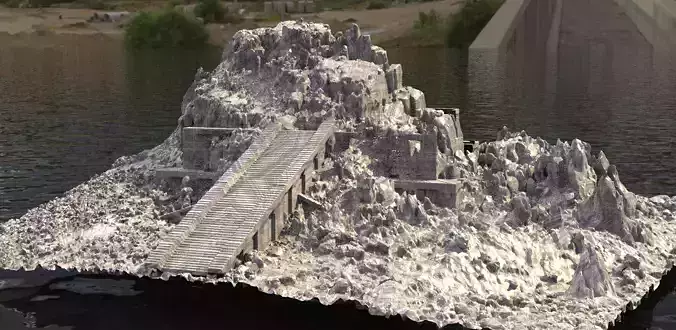 Ziggurat ancient structure 6