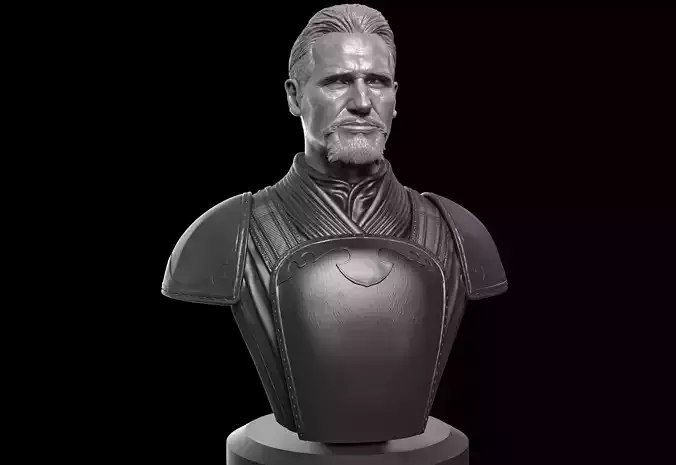 Liam Neeson Ras al Ghul Bust