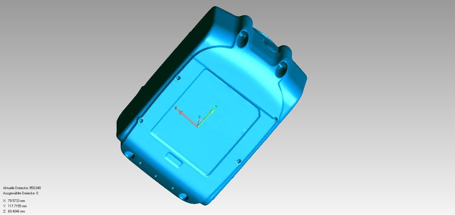 Makita battery 18v 5A 3d scan 3D model_5