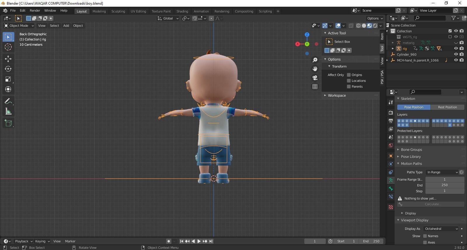 Ultimate 3D Cocomelon Boy JJ  3D MODEL  Fully Rigged  Ready Low-poly 3D model_2