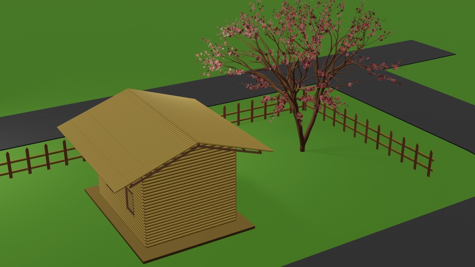 Cartoon Land Free low-poly 3D model_3