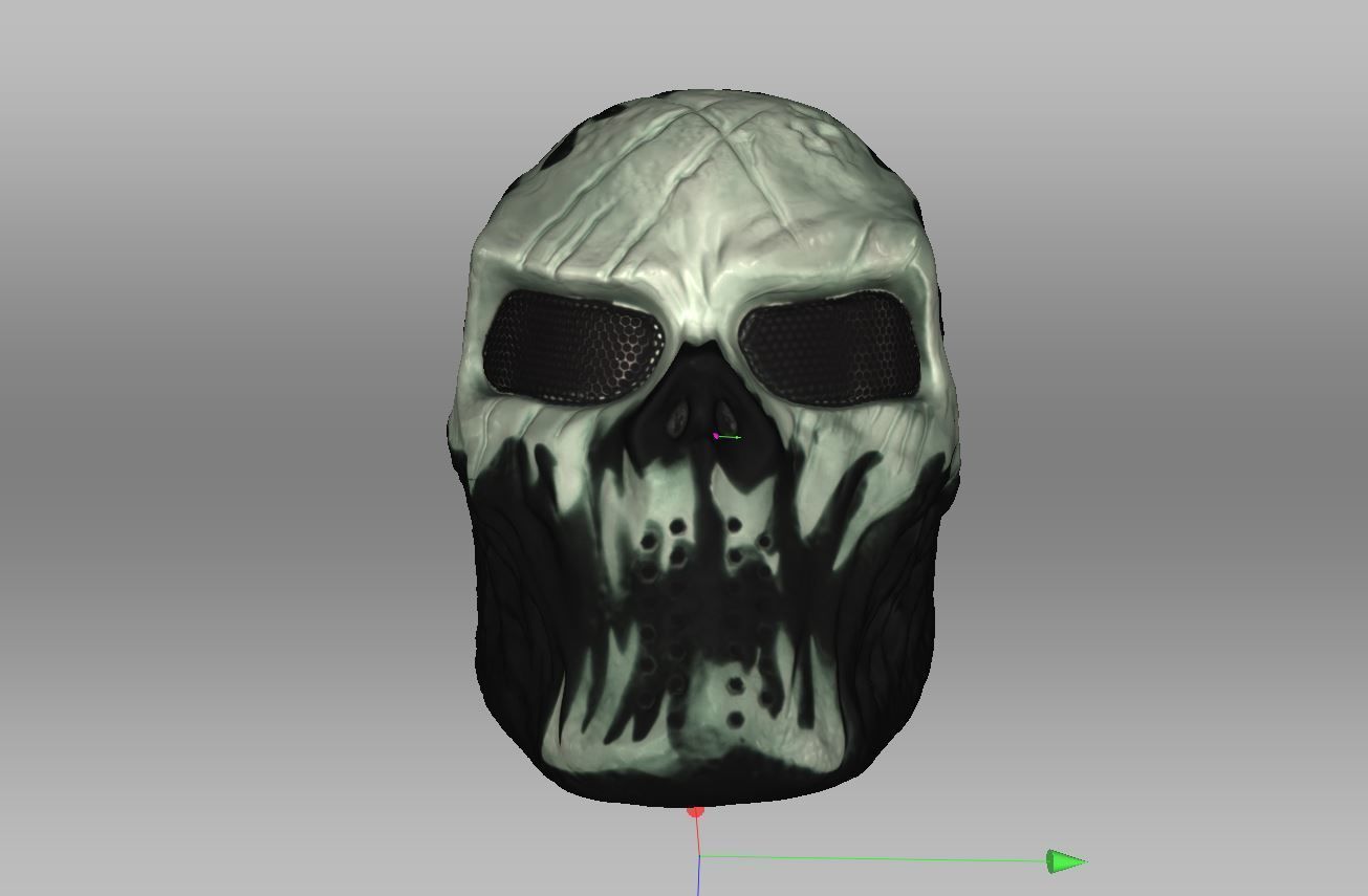 Fortnite Mask  3D print model_2