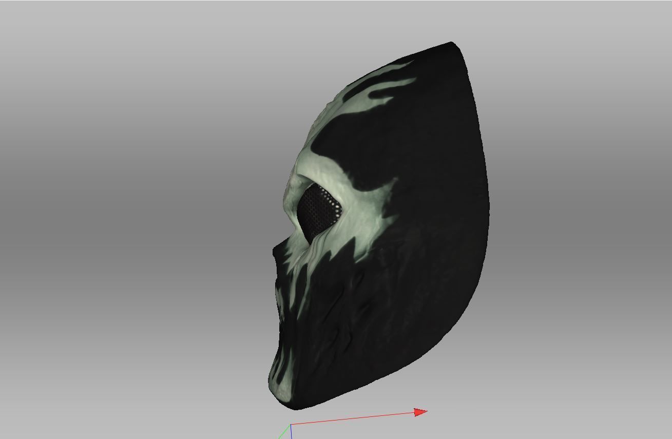 Fortnite Mask  3D print model_5