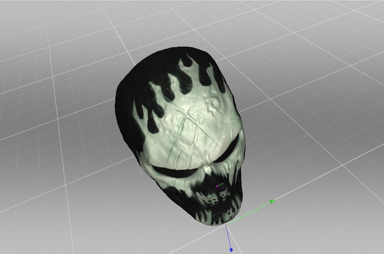 Fortnite Mask  3D print model_3
