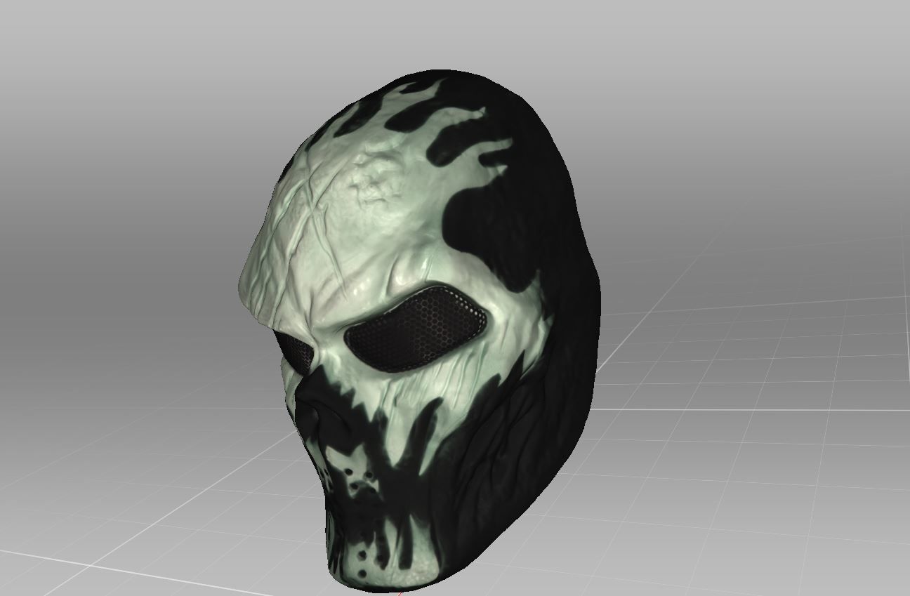 Fortnite Mask  3D print model_1