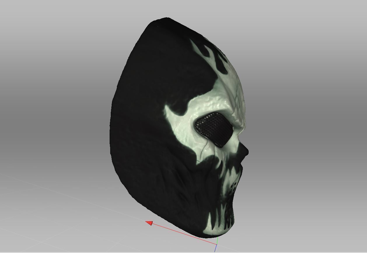 Fortnite Mask  3D print model_4