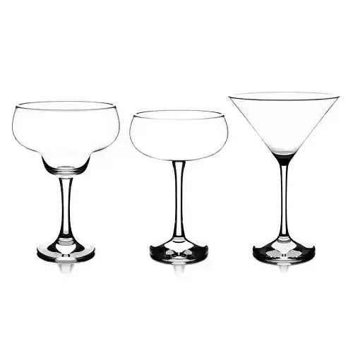 Cocktail Glasses Set 01
