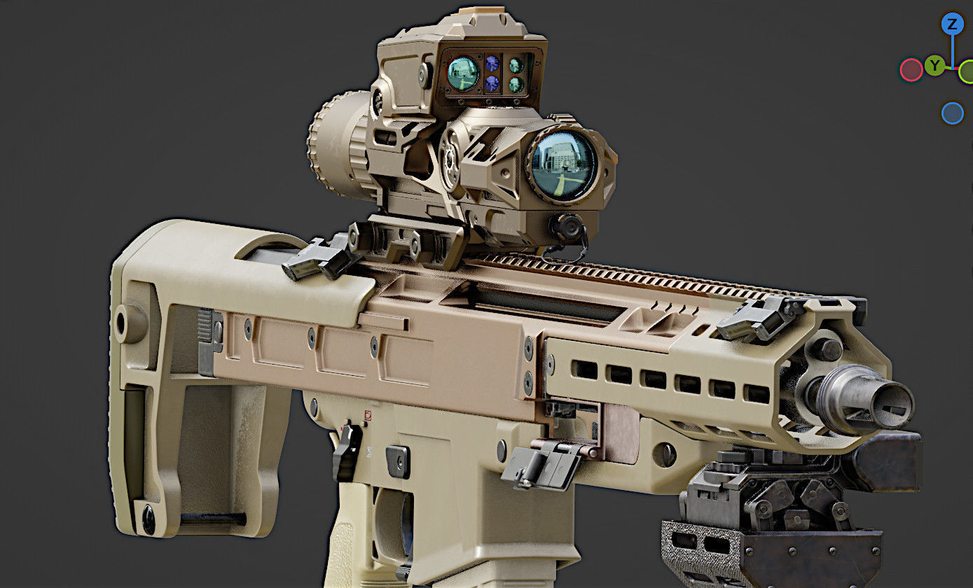 Vortex NGSW-FC XM157 high-poly Updated 3D model_9