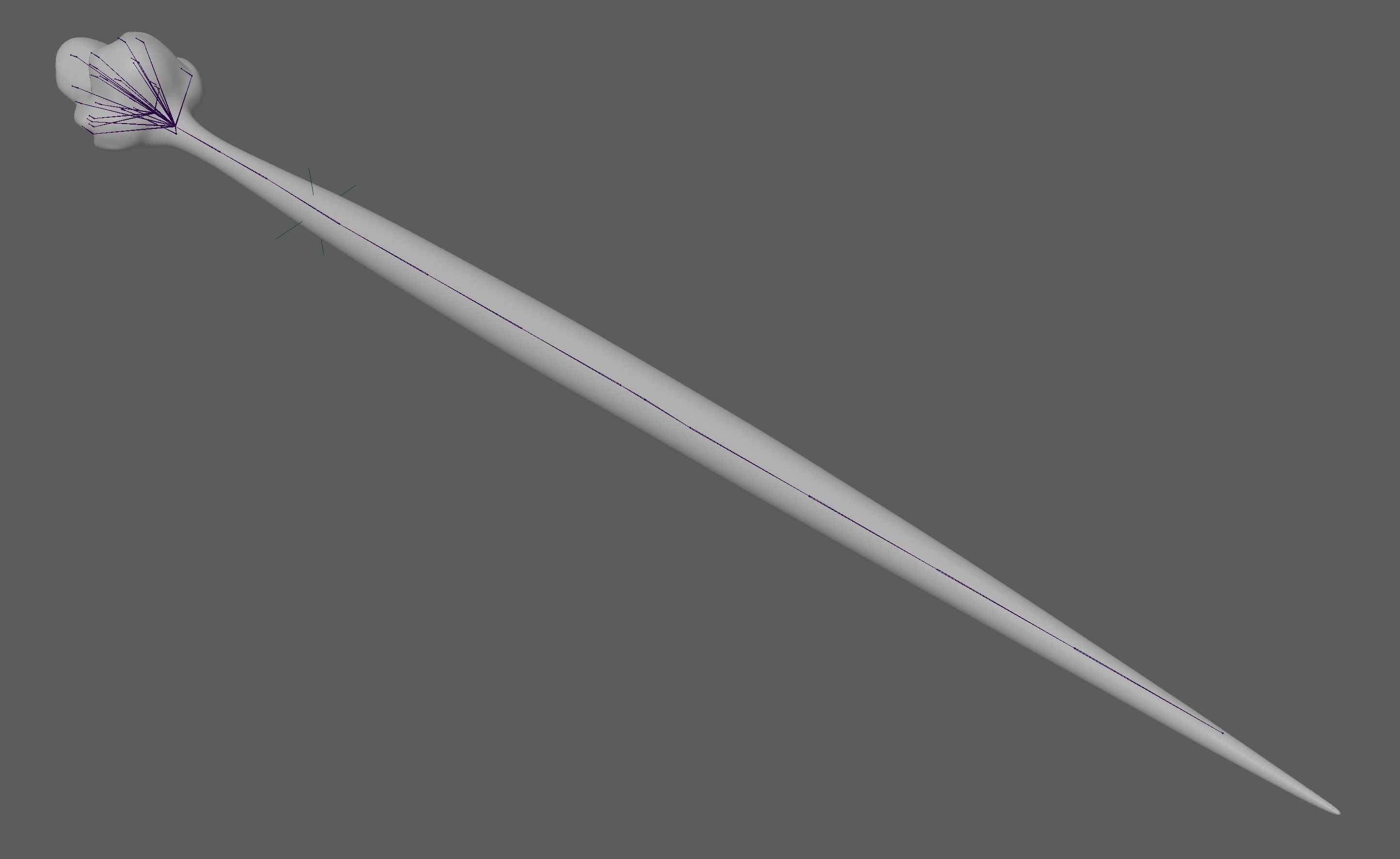 Cartoon Snake  Low-poly 3D model_15