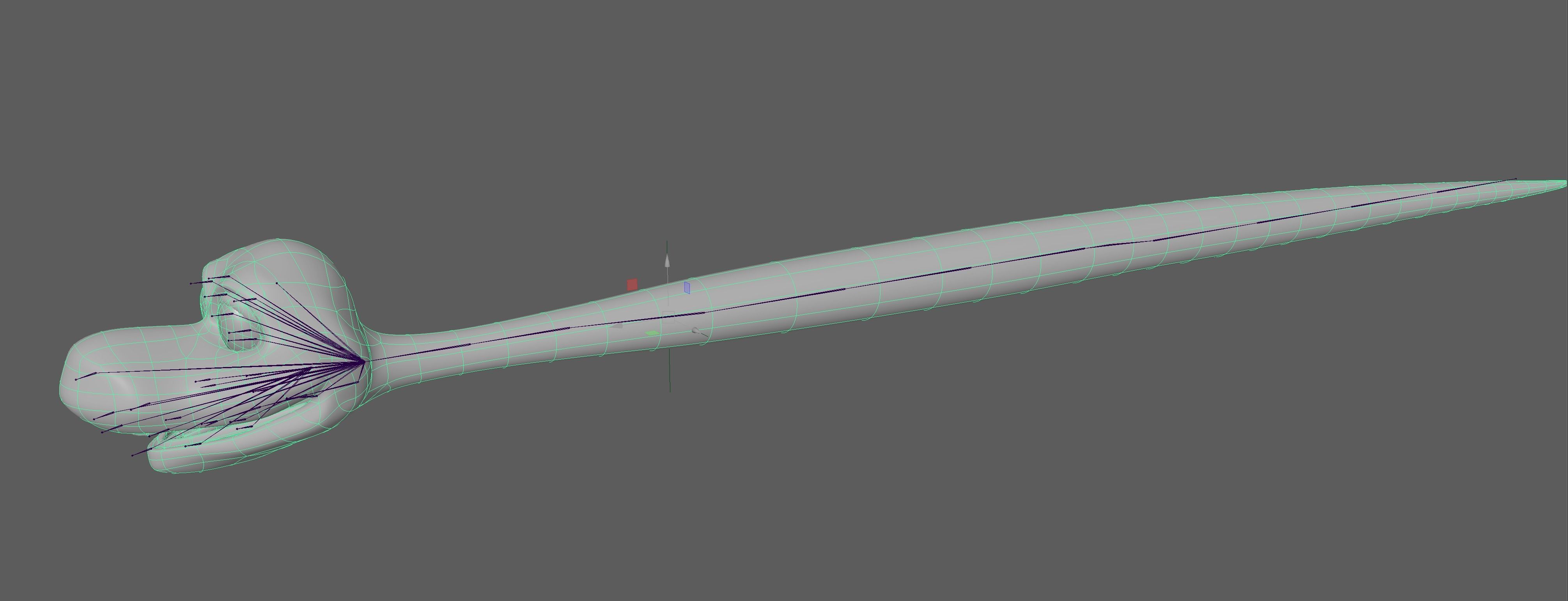 Cartoon Snake  Low-poly 3D model_10