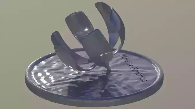 Floralis Generica Printable 3D print model
