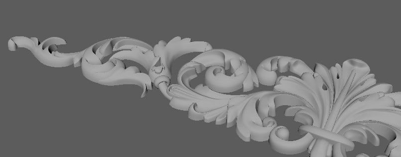 dekor ornate border dies 3D model_3
